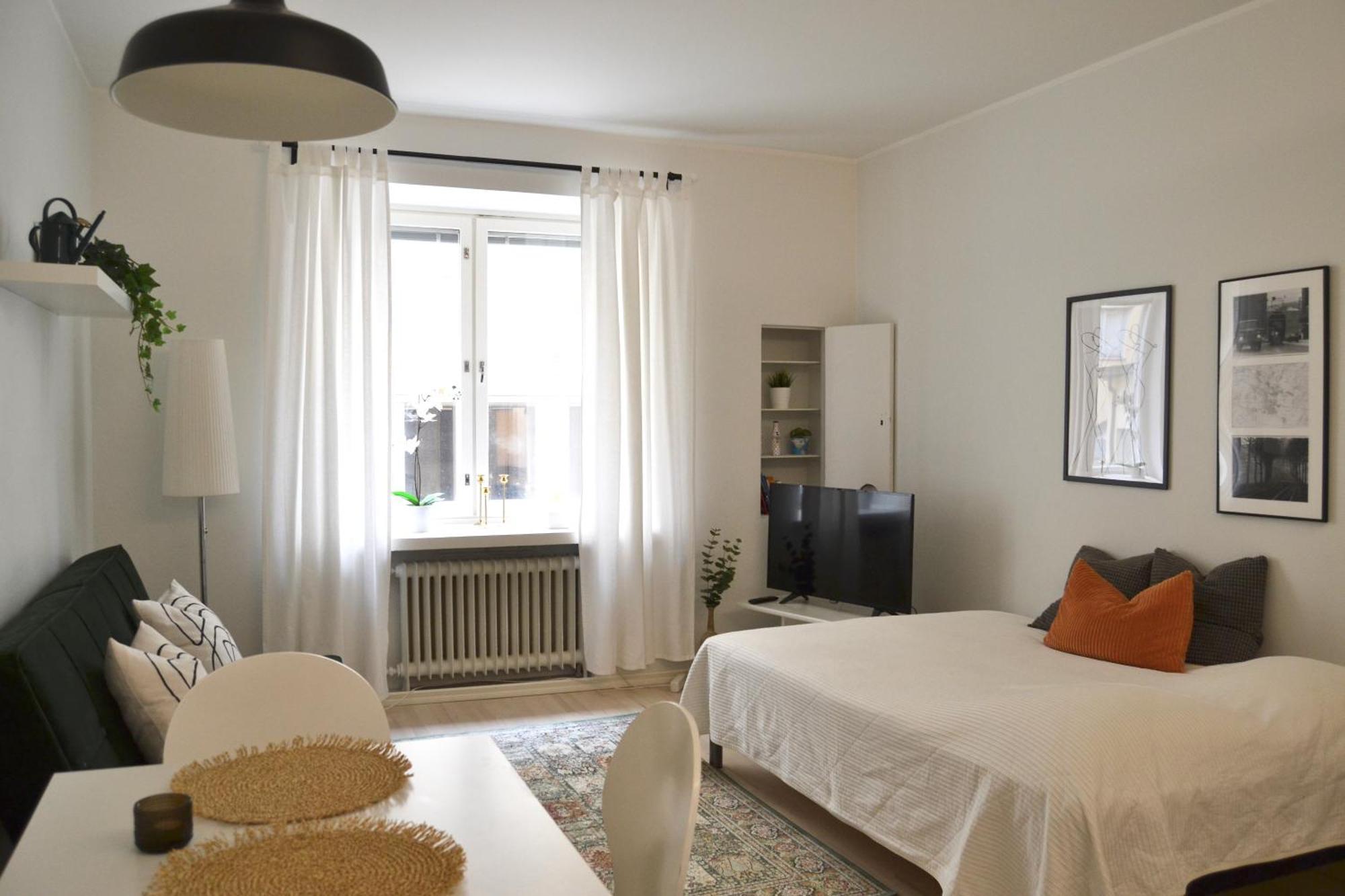 Modern And Bright Studio With Top Location Хелзинки Екстериор снимка